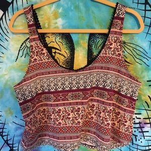 Bohemian Print Forever 21 Tank